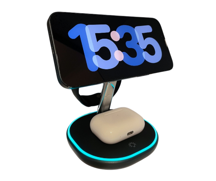 3 in 1 Wireless Fast Charging Station